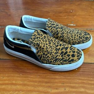 Nike slip on sneakers, size 7.5